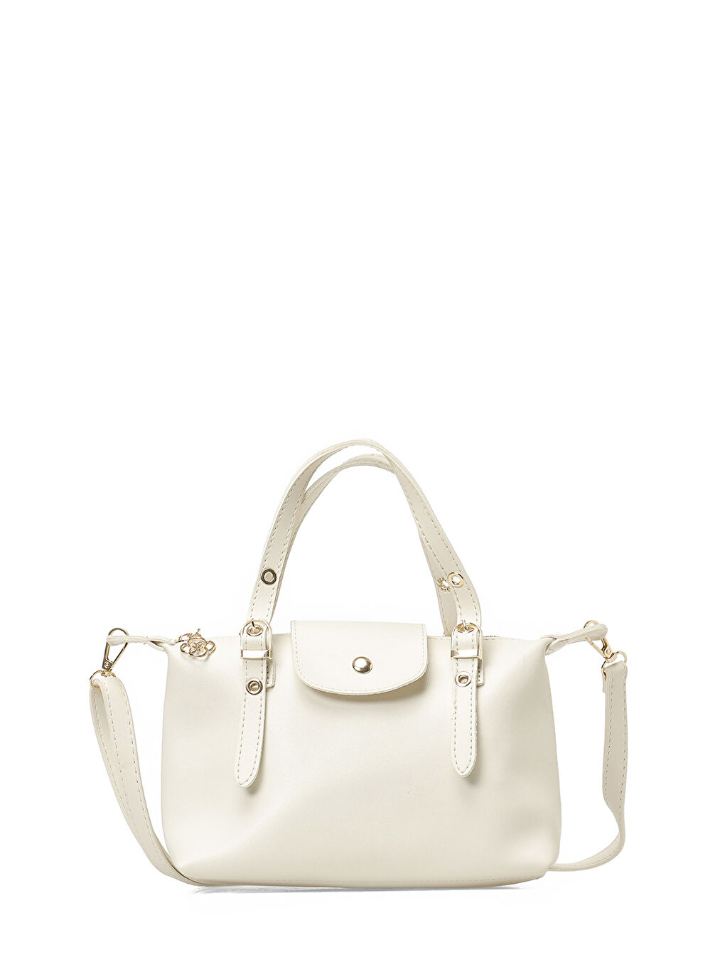 Bej NTRL CHAMP EL 6FX Ekru Kadın El Çantası