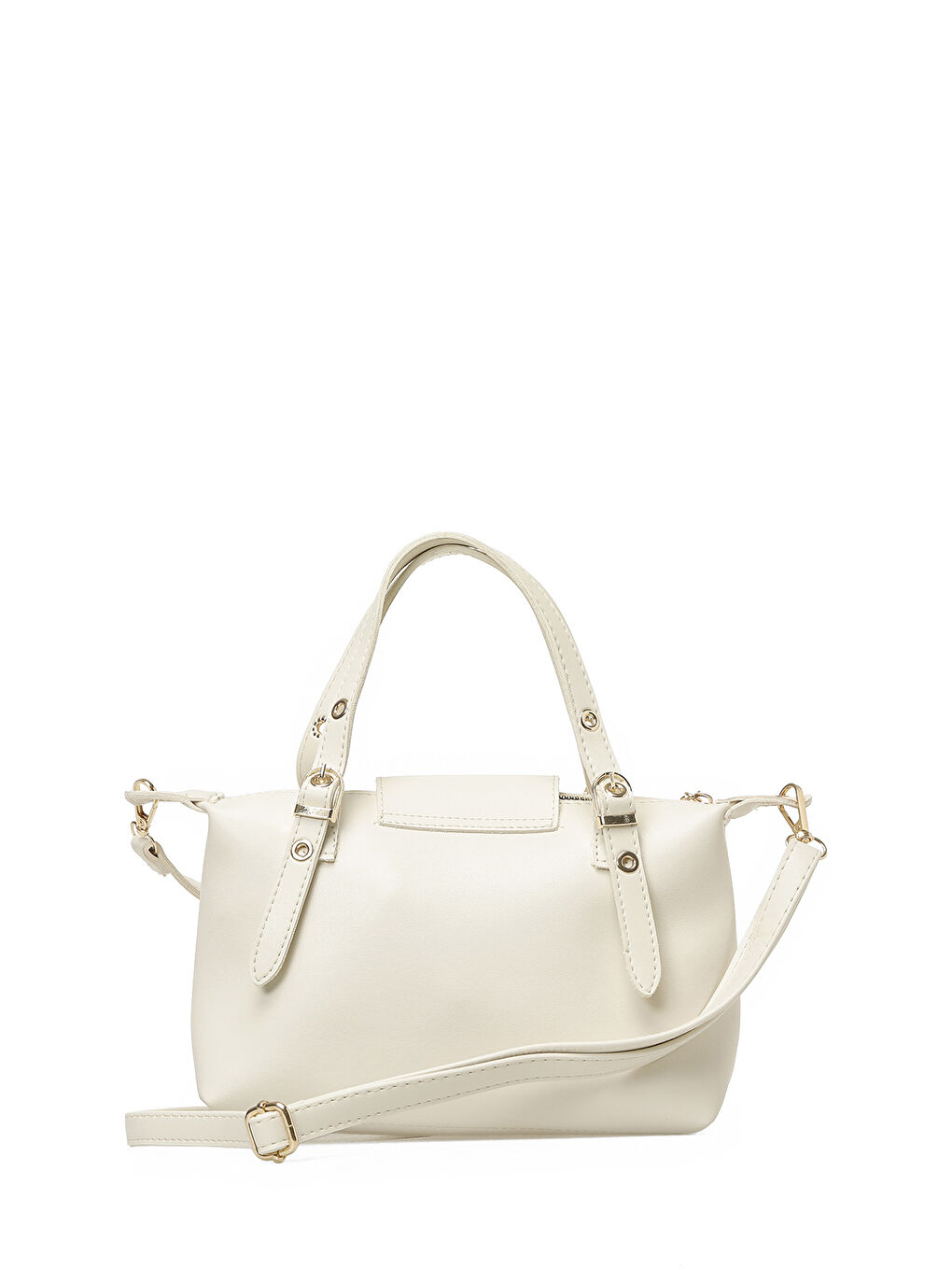 Bej NTRL CHAMP EL 6FX Ekru Kadın El Çantası-2