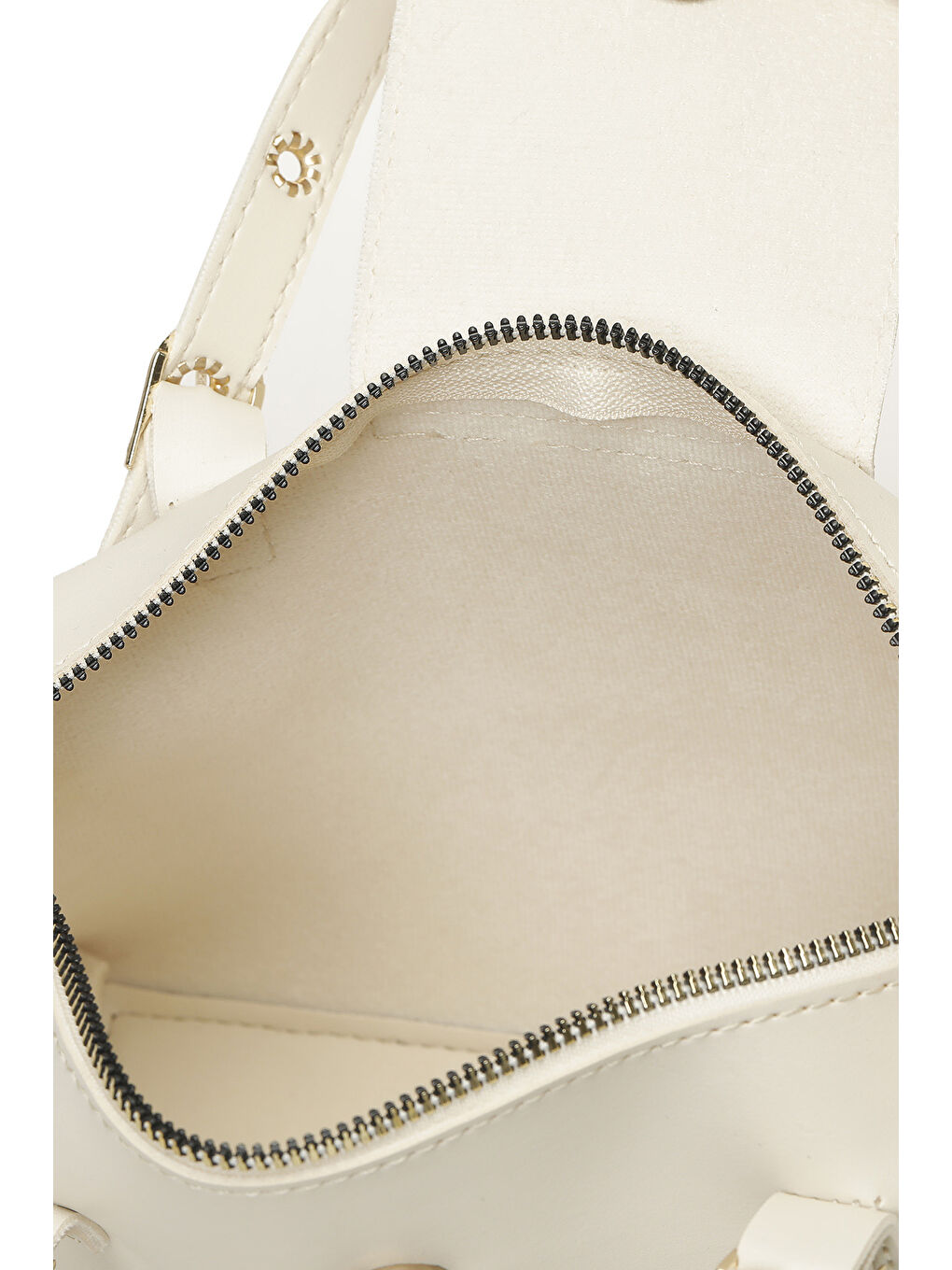 Bej NTRL CHAMP EL 6FX Ekru Kadın El Çantası-3