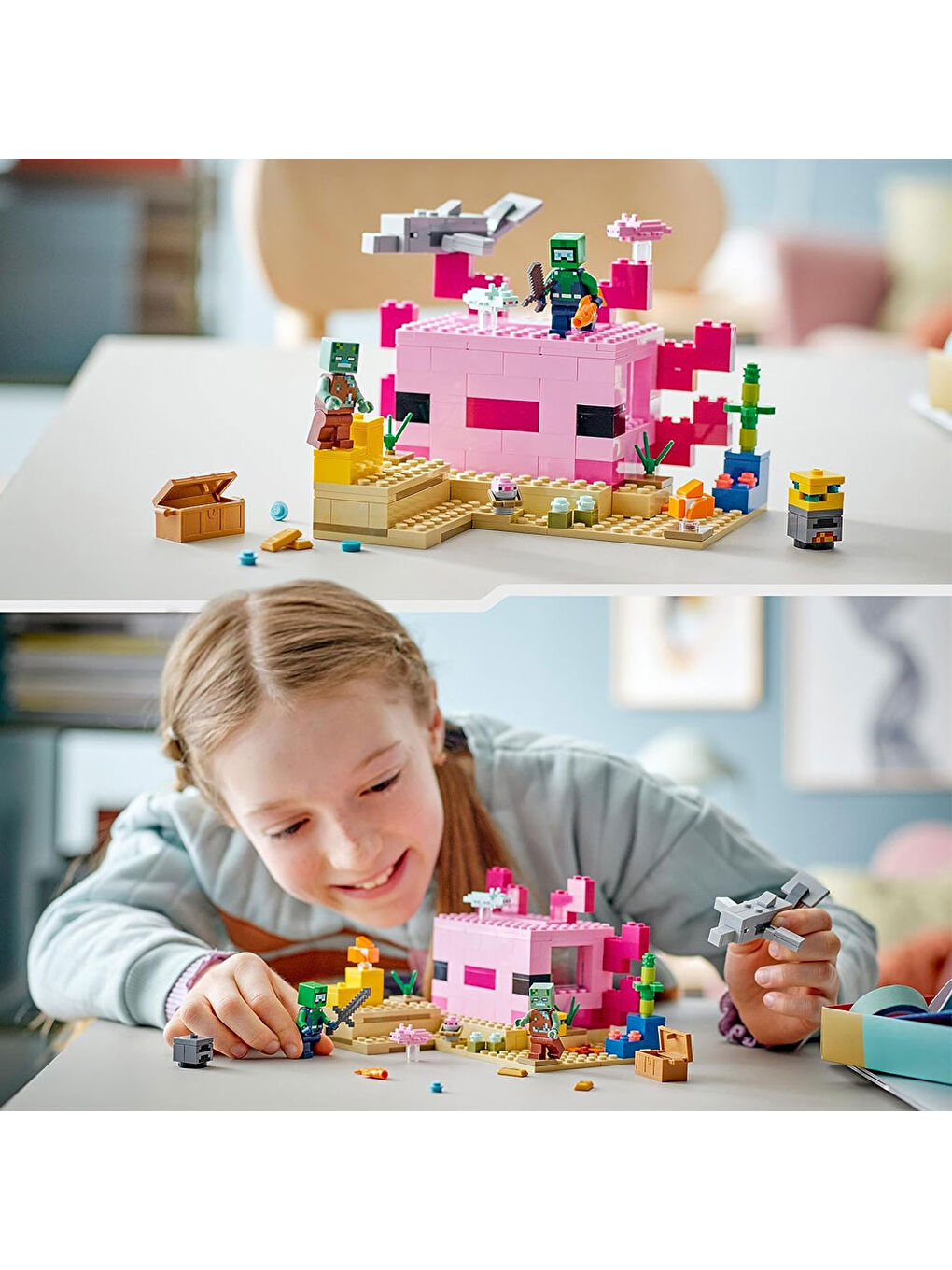 Lego Minecraft Aksolotl Evi 21247 - 3