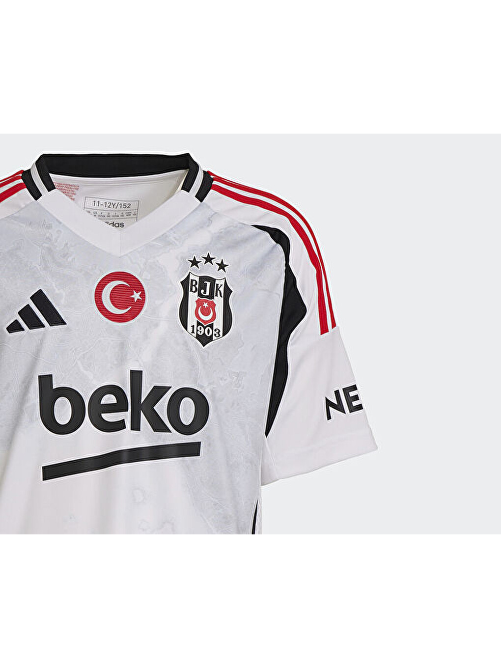 Bjk 3 Jsy Y Beşiktaş 2024/2025 Çocuk Forması It1475 Beyaz-2