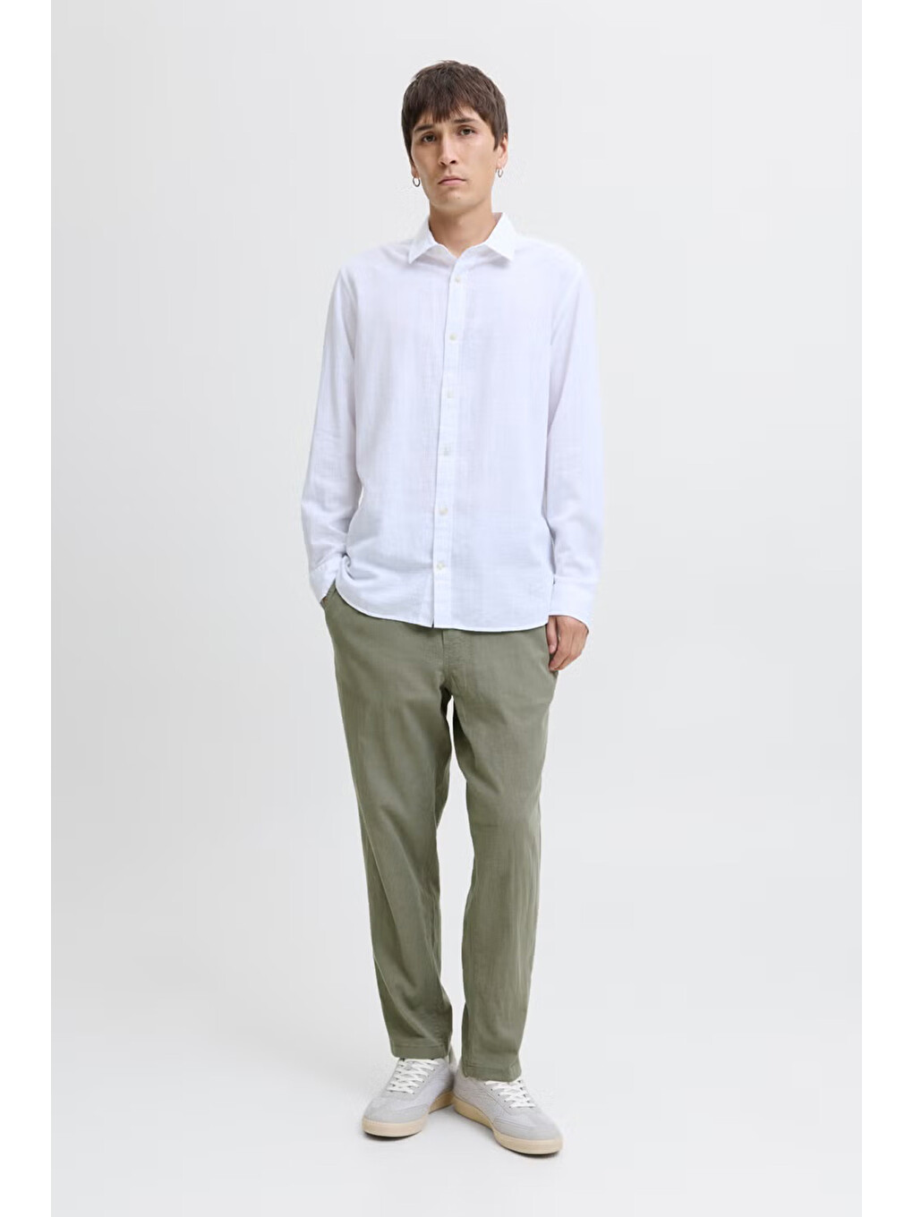 Haki Pants Studio Jpstace Relaxed Fit Jogger Pantolon 12229699-2