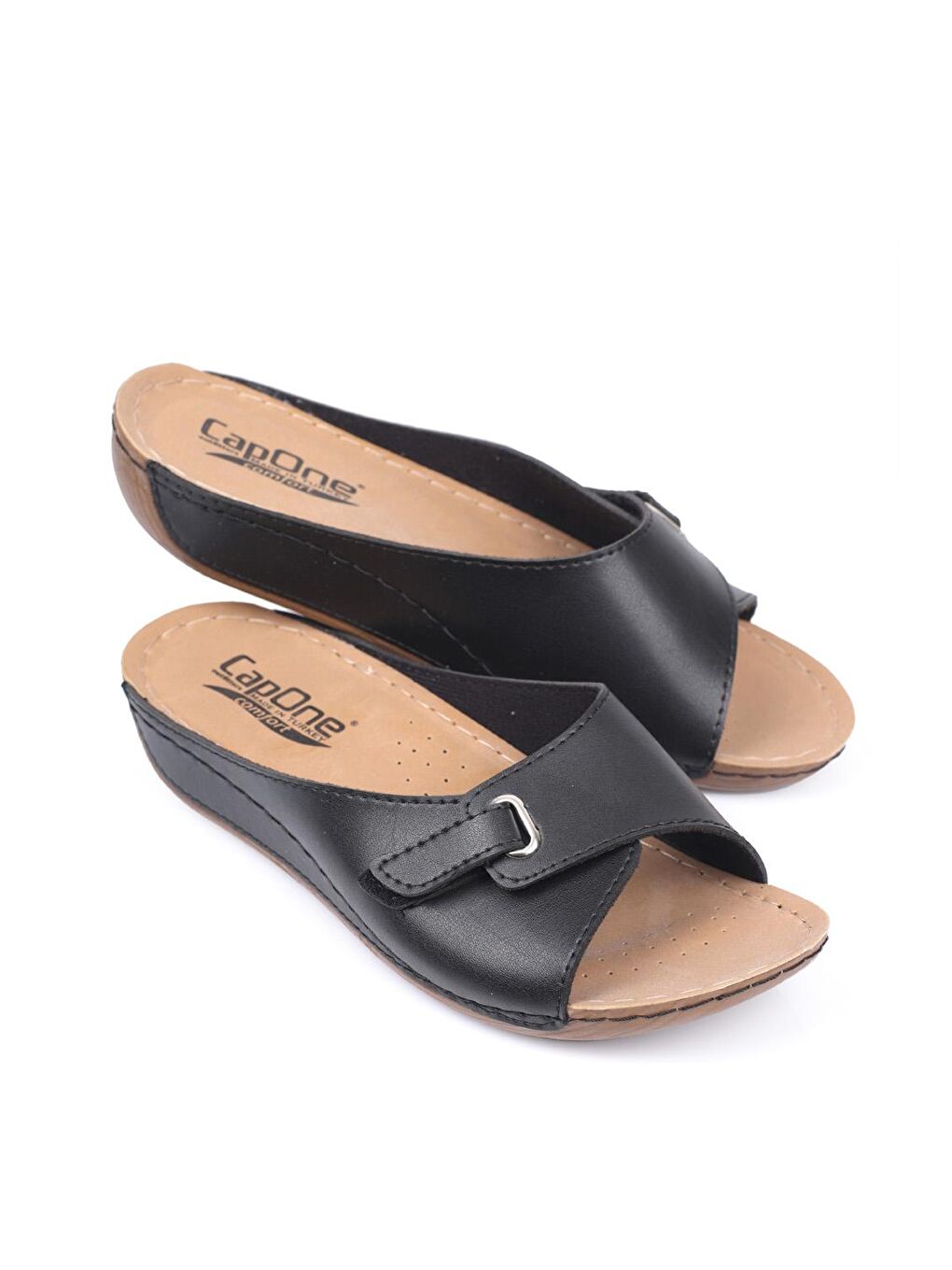 Siyah Z0397 Kadın Konfor Anatomic Terlik