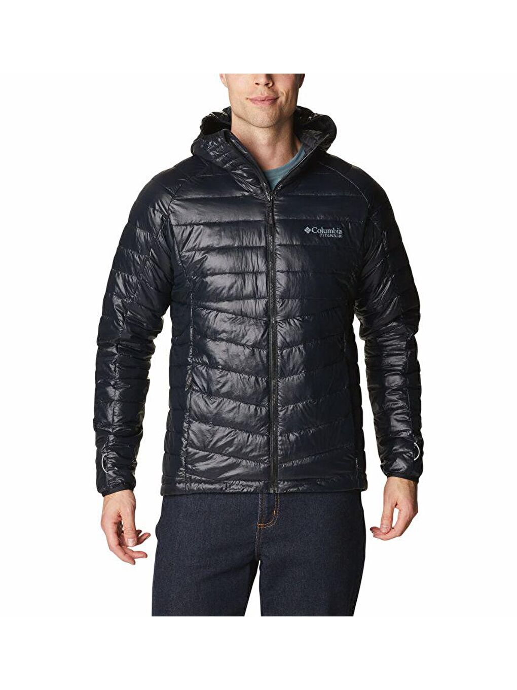 Columbia Siyah Platinum Peak Hooded Erkek Mont WO2808_010