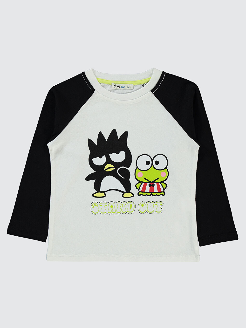 Civil Boys Erkek Çocuk Sweatshirt 2-5 Yaş Ekru