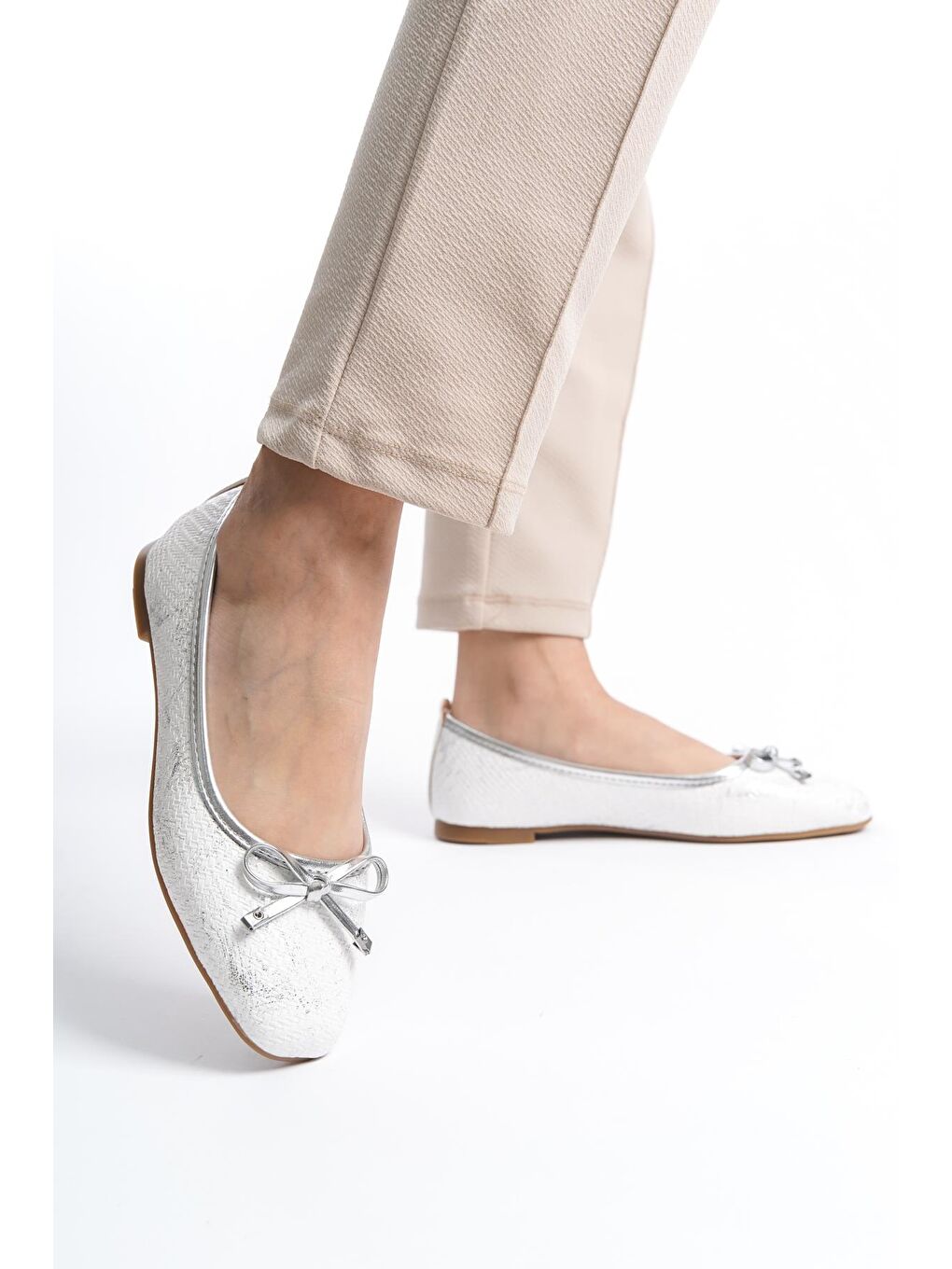 Gri Hana Trend Kadın Babet-1