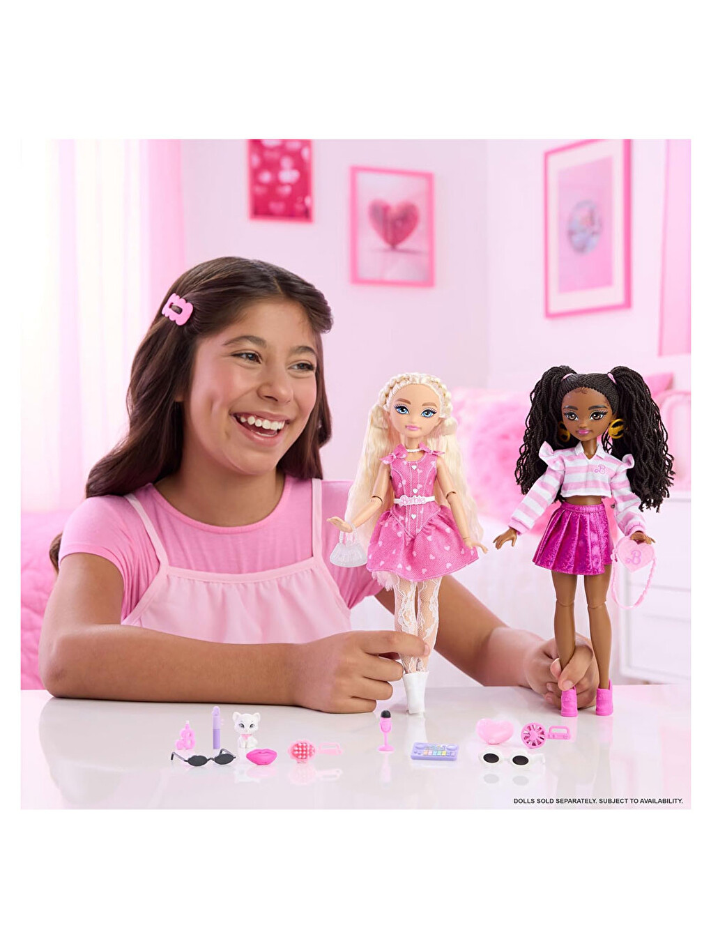Barbie Dream Besties Barbie ''Malibu'' ve Aksesuarları JKP50-2