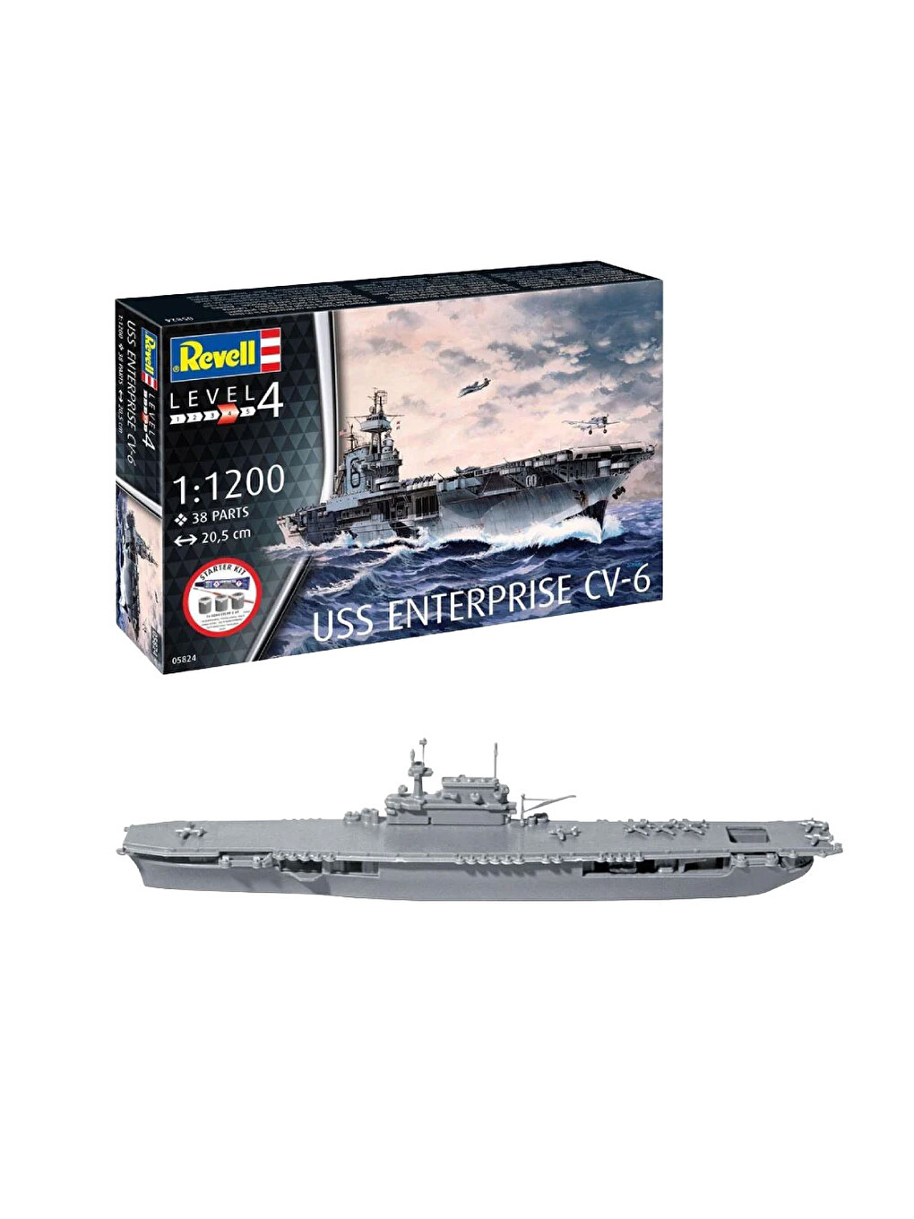 Starter Kit Gemi Uss Enterprise Cv-6 75824