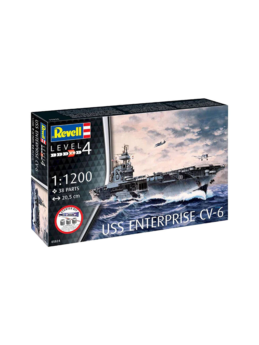 Starter Kit Gemi Uss Enterprise Cv-6 75824-3