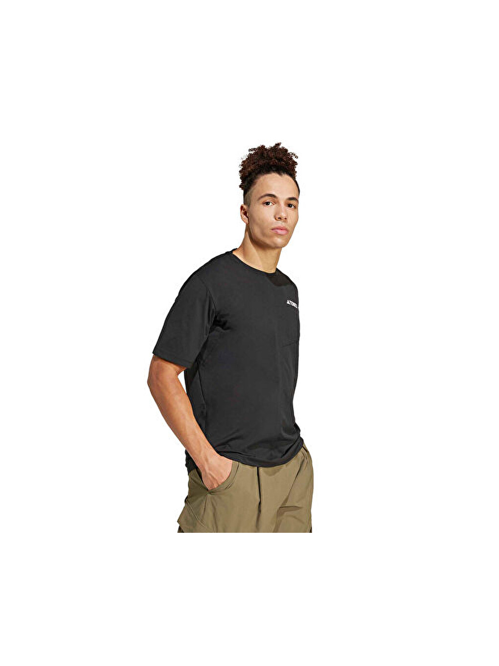 Terrex Mt Tee Erkek Outdoor Tişörtü Jf4189 Siyah-2
