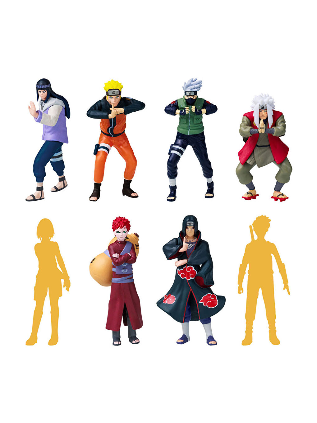 8'li Koleksiyon Figür Seti Model 3 PMI/NSH2070S-1