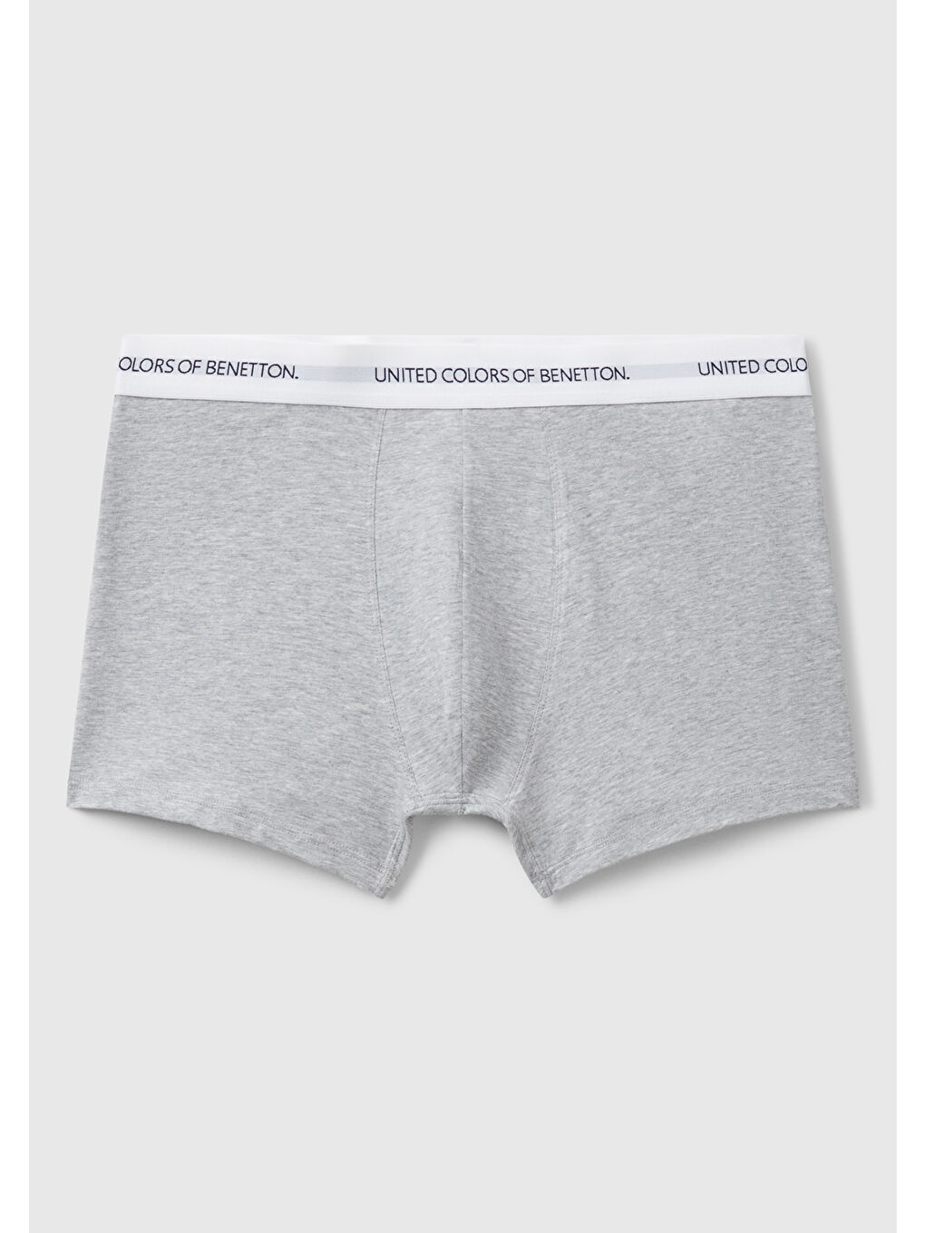 United Colors Of Benetton Erkek Gri Melanj Boxer