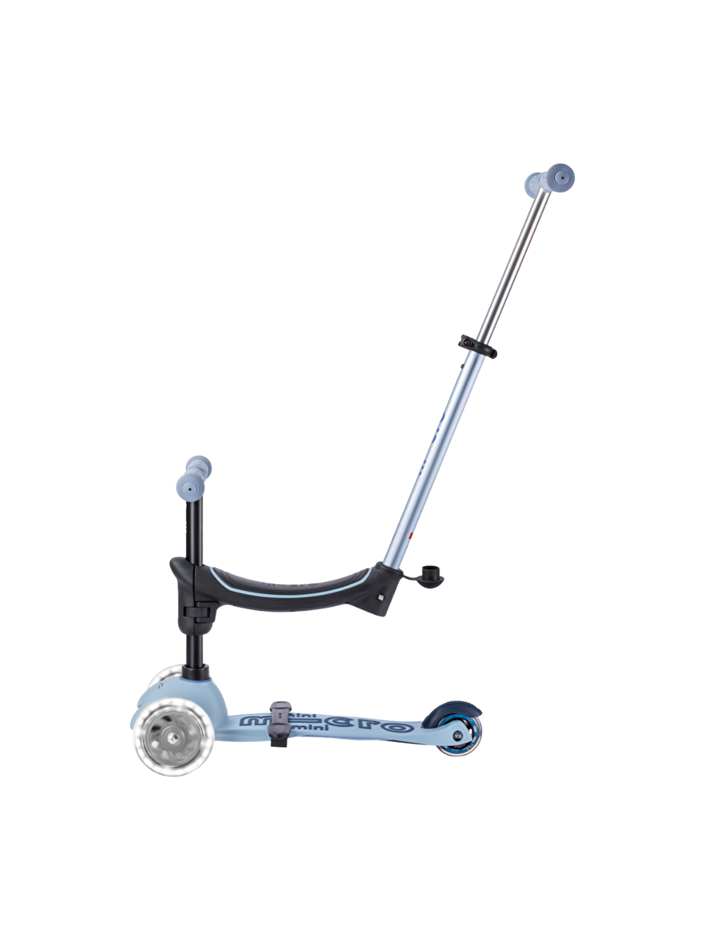 Mini 6 in 1 Deluxe Rock and Go LED Scooter Ocean Slate-1