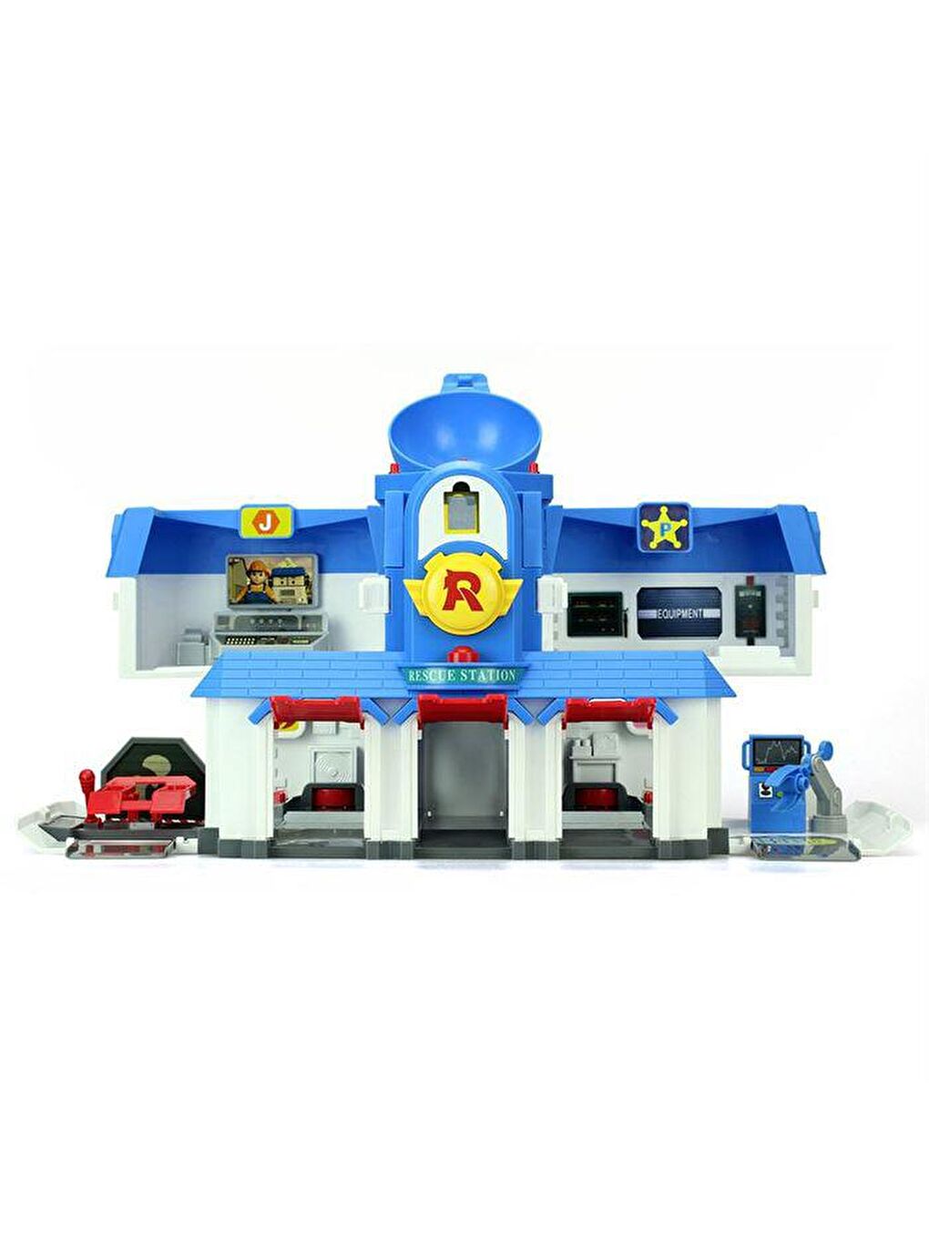 Robocar Poli Ana Merkez Transformers Oyun Seti-1