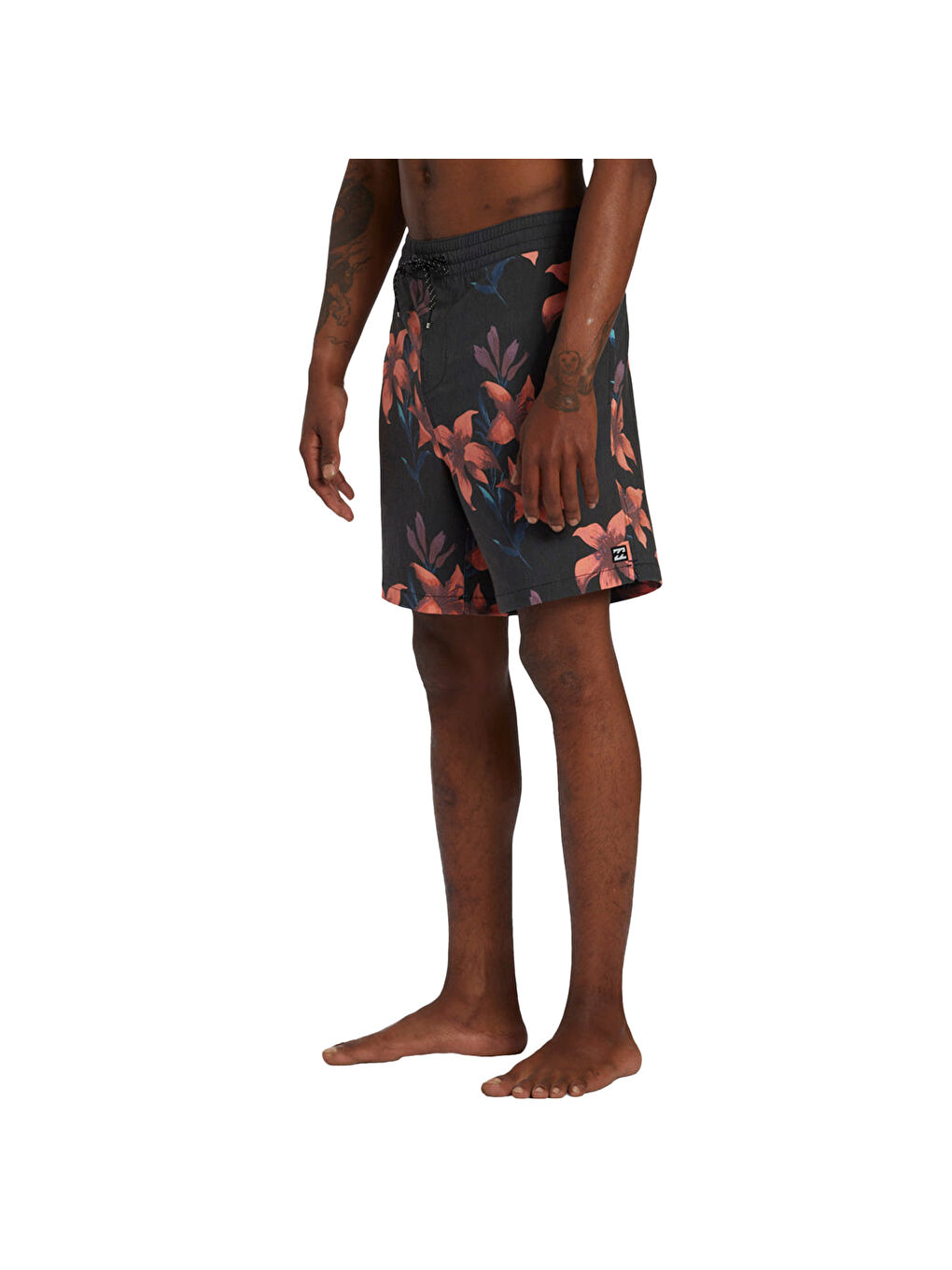 Sundays Layback Erkek Siyah Volley Short-2