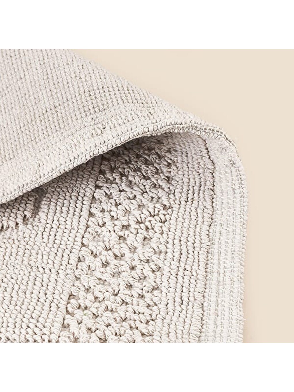 Soft Nova Banyo Paspası - Ekru - 40x60 cm-2