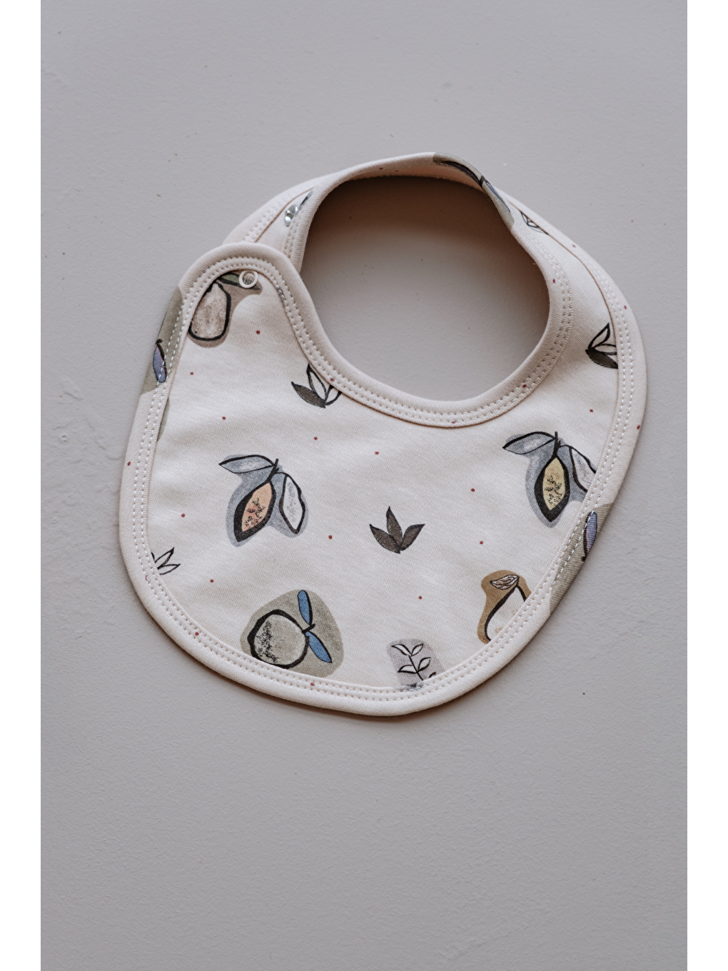 Meyve Baskılı Çıt Çıtlı Bebek Önlük-1