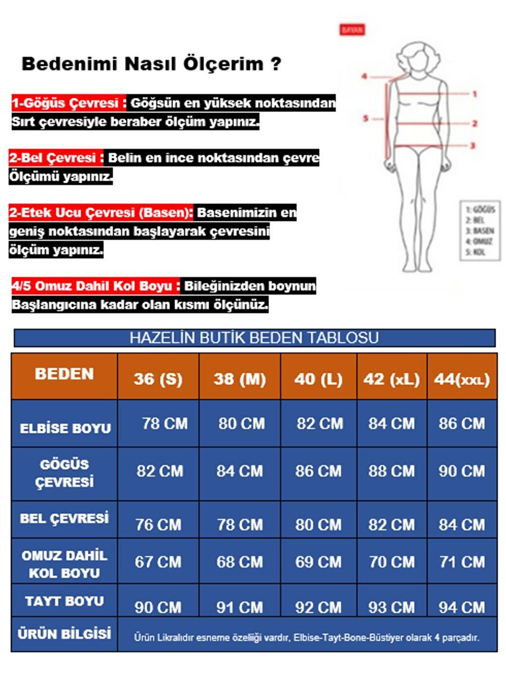 hazelin Lacivert Kadın Tesettür Lacivert Krem Desenli Uzun Kollu Tam Kapalı Pantolonlu Elbise Mayo HZL24S-AR1271-180 - 2