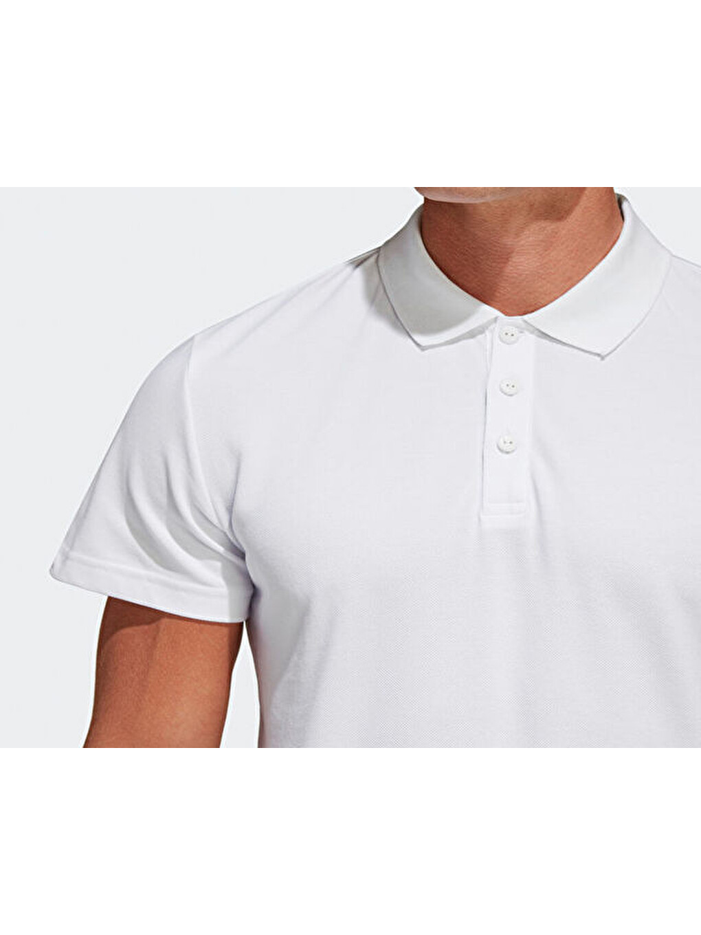 Erkek Polo Tişörtü Spor Beyaz Br1052 Ess Base Polo-4