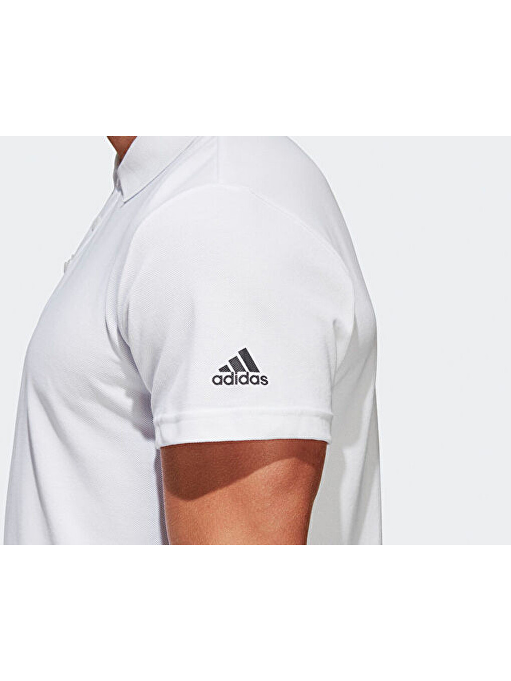 Erkek Polo Tişörtü Spor Beyaz Br1052 Ess Base Polo-5