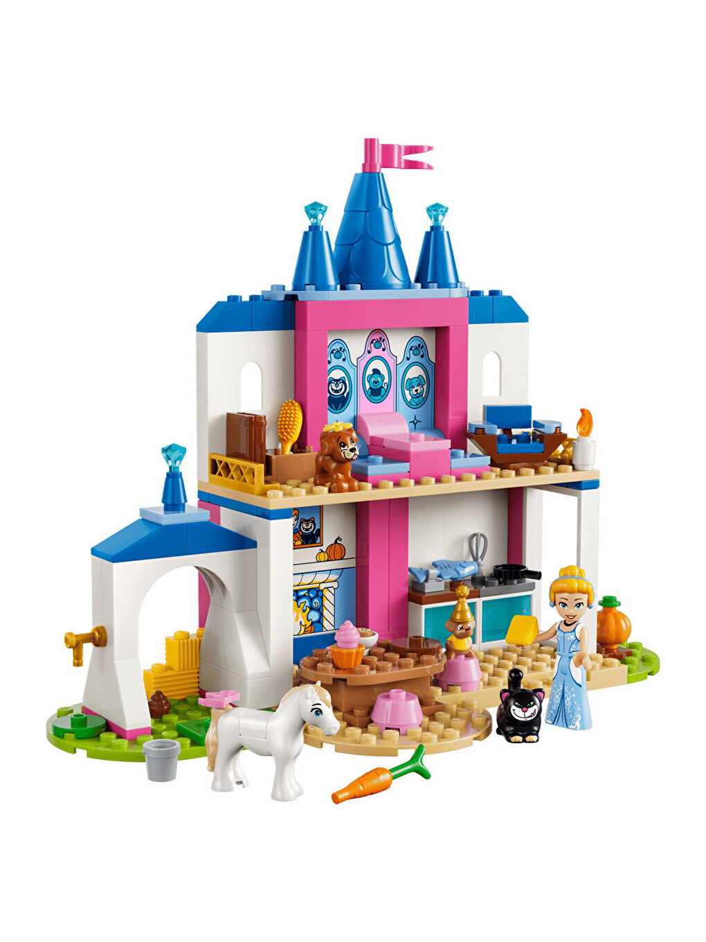 Disney Princess Sindirella Hayvan Dosları Şatosu 43283-5