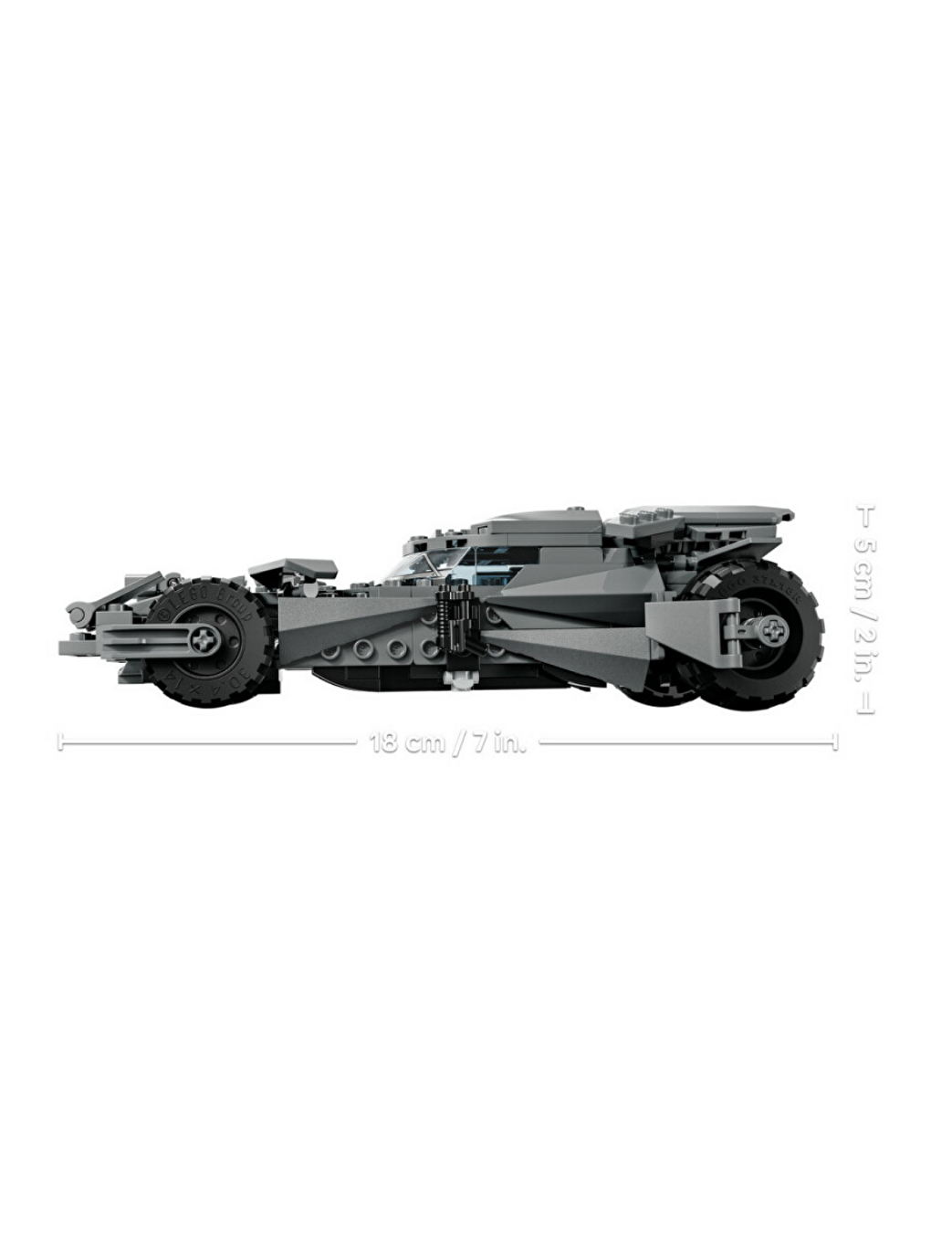 DC Batman Batman ve Superman Batmobile 76331-7