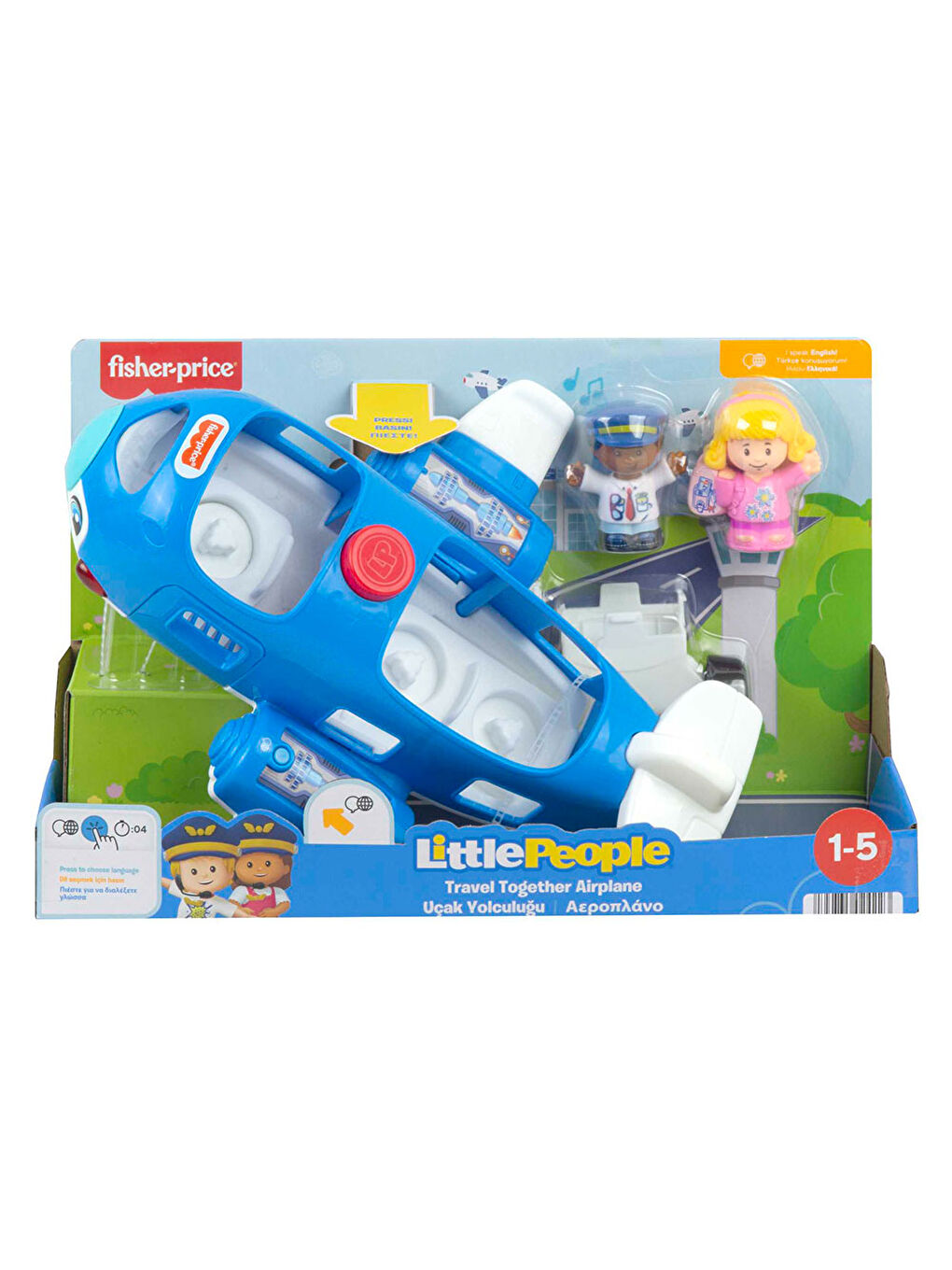 Little People Renksiz Uçak Yolculuğu HDJ23