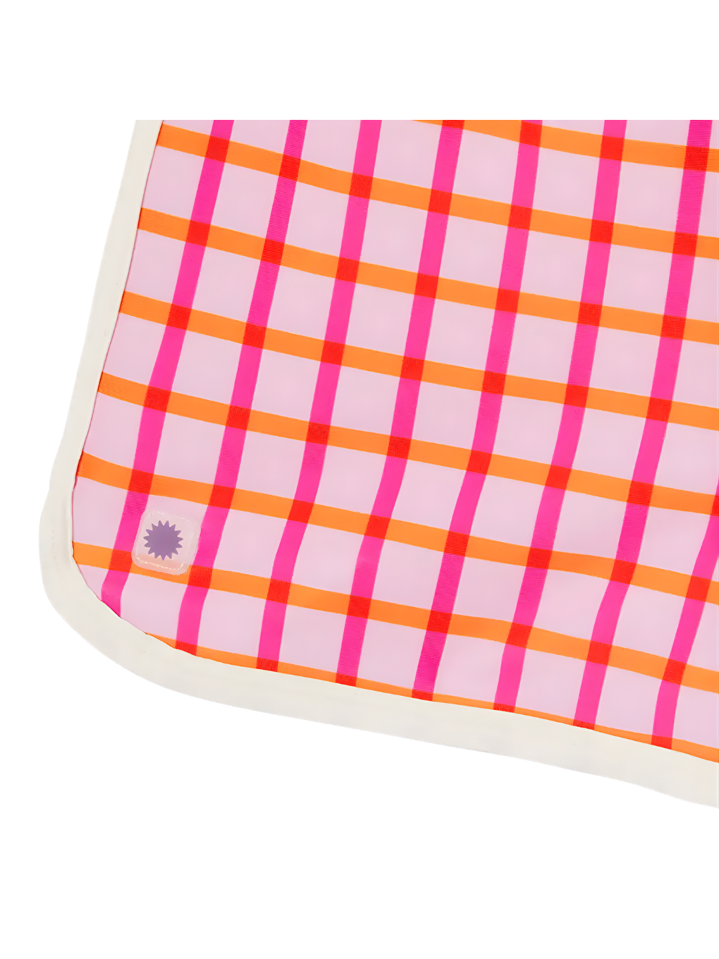 Kırmızı UV Korumalı Yüzme Şortu Tartan Red-2