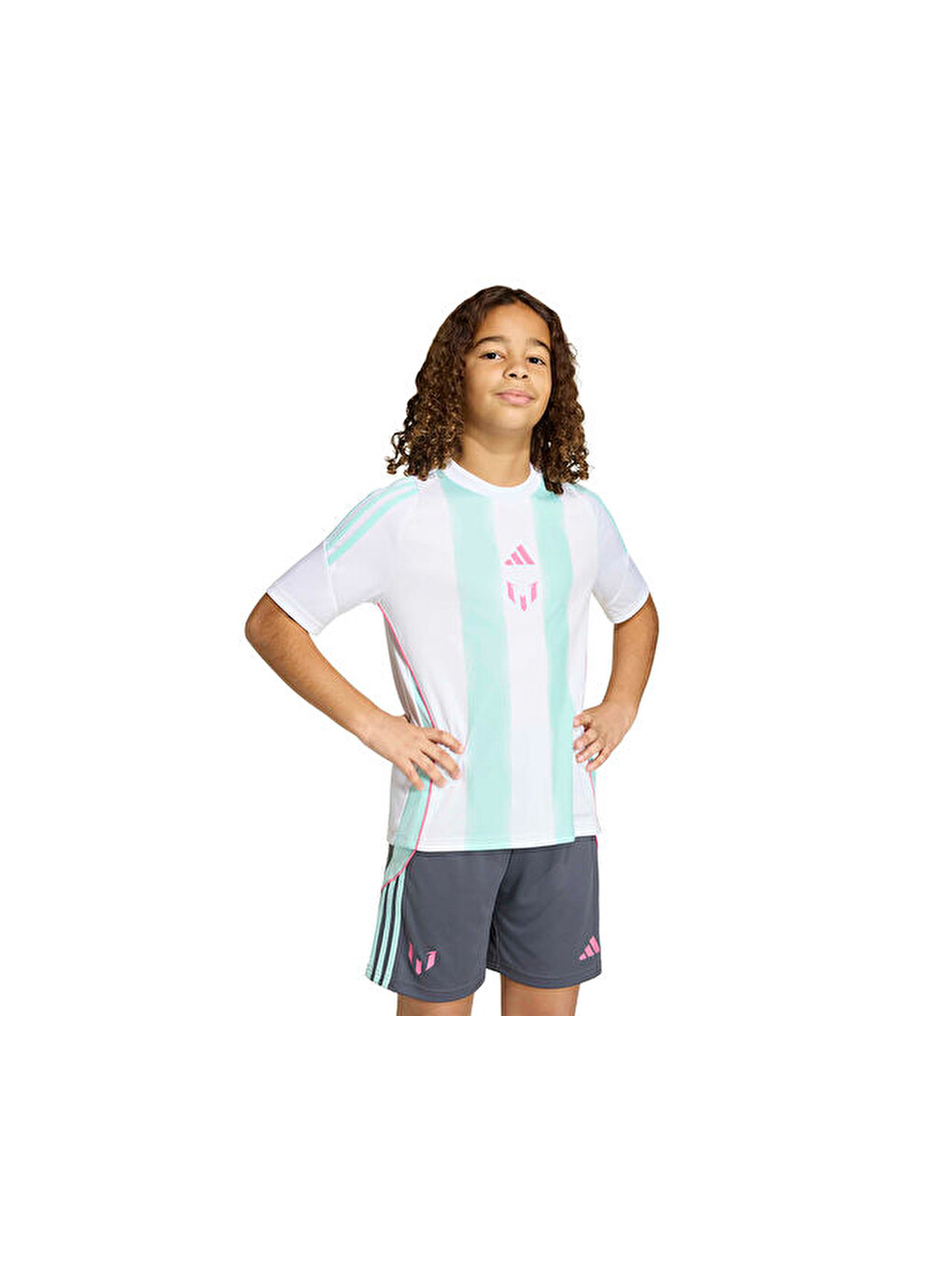 Messi Tr Jsy Y Çocuk Futbol Forması Kd6405 Beyaz