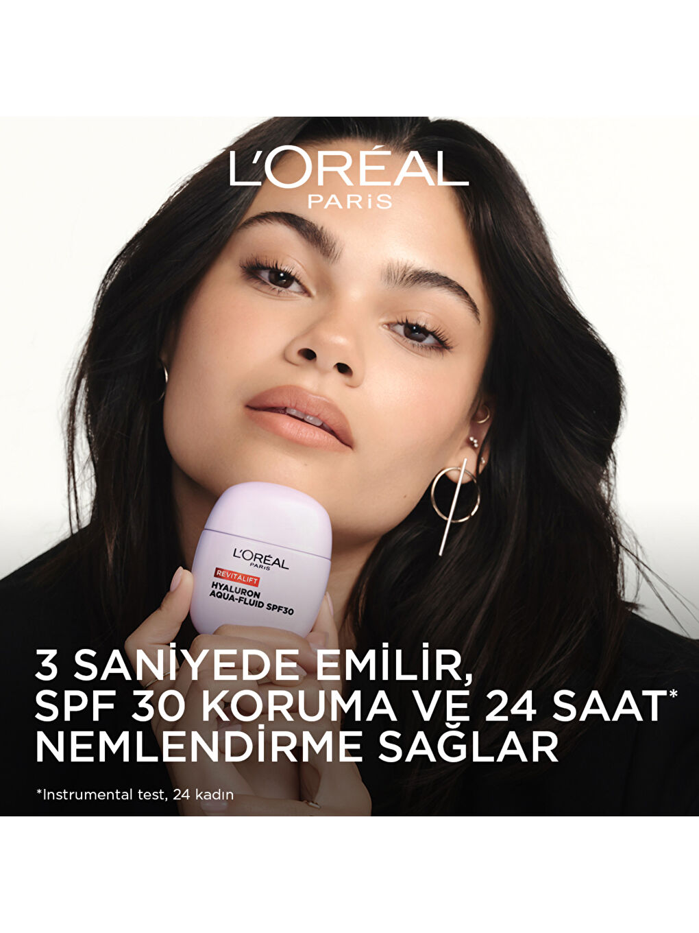 L’Oreal Paris Revitalift [Hyaluronik Asit] İçeren Dolgunlaştırıcı Hafif Yapılı SPF30 Korumalı Nemlen-1