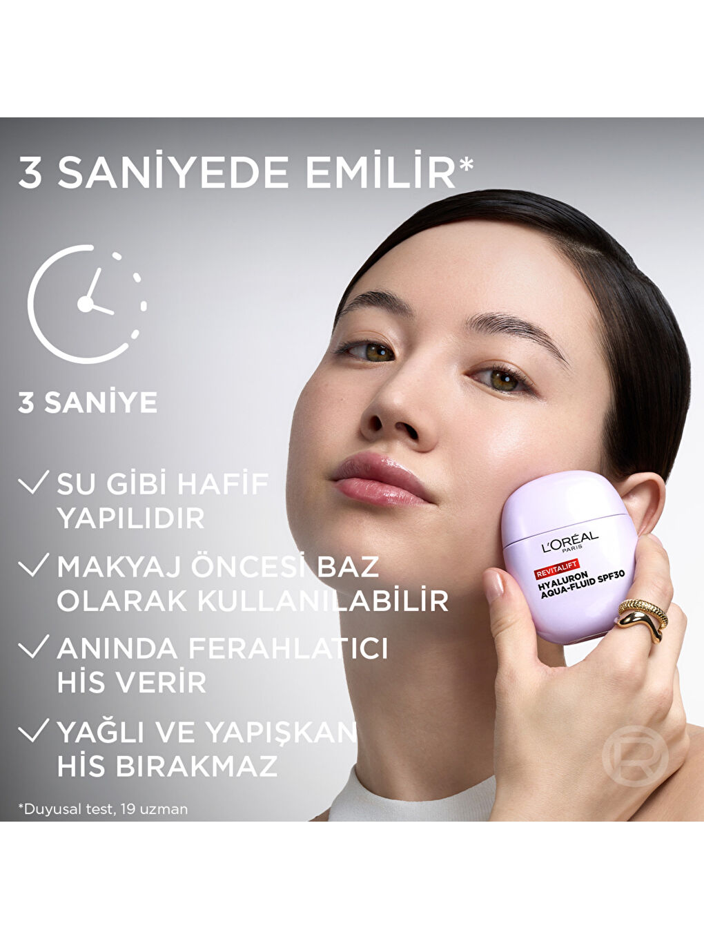 L’Oreal Paris Revitalift [Hyaluronik Asit] İçeren Dolgunlaştırıcı Hafif Yapılı SPF30 Korumalı Nemlen-4