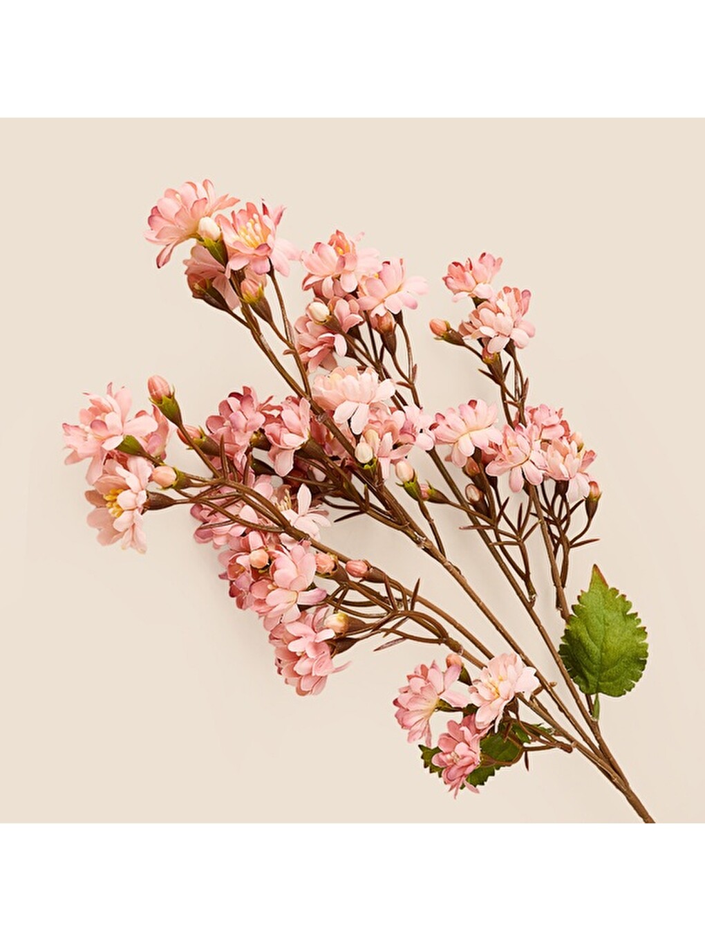 Deco Kiraz Yapay Dal Çiçek - Açık Pembe - 64 cm-2