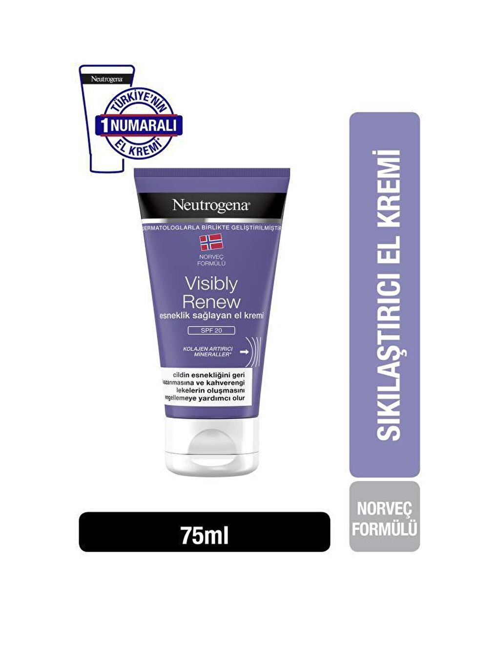 Neutrogena Renksiz Visibly Renew El Kremi 75 Ml