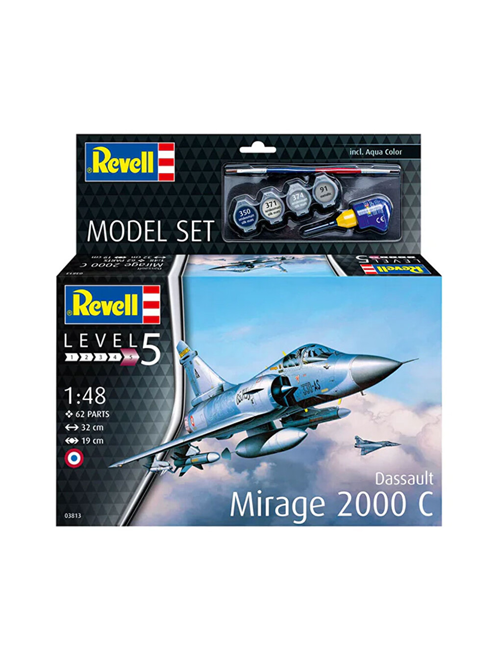 Model Set Uçak Dassault Mirage 2000c 63813-2