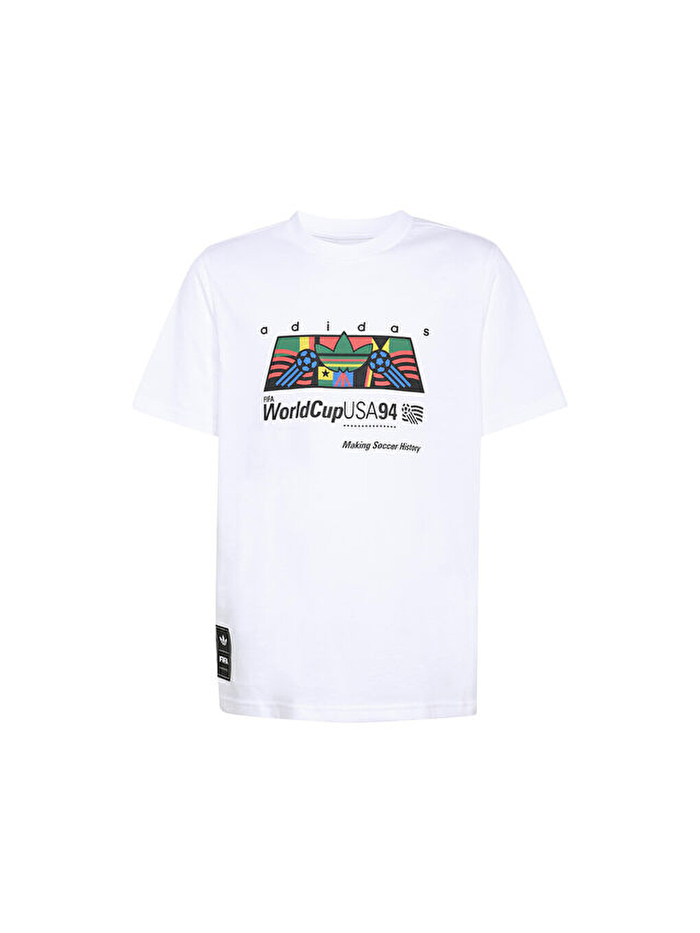Lo Gfx T Shirt Çocuk Günlük Tişört Kd7878 Beyaz-5