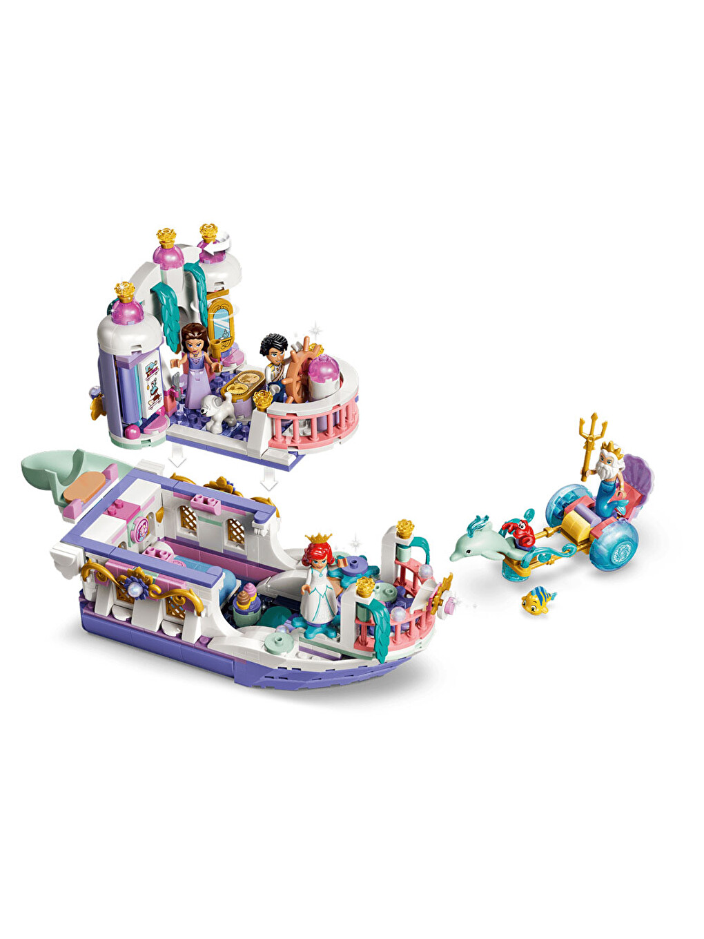 Disney Princess Ariel’in Kraliyet Düğün Gemisi 43299-2