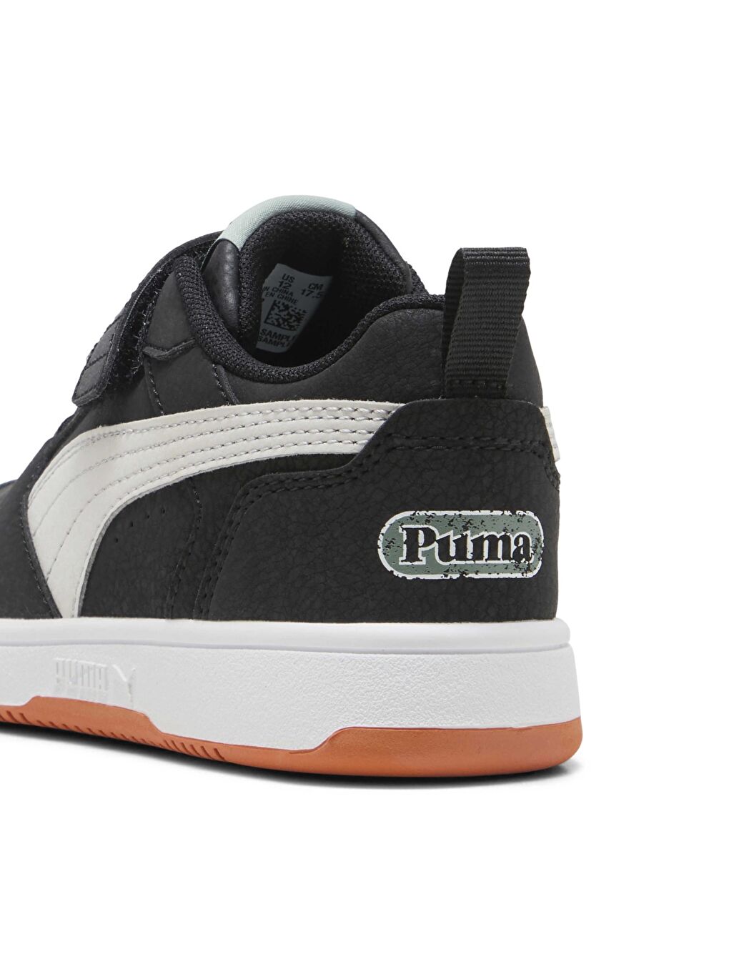 Rebound V6 Lo Mid 90s Ac Çocuk Siyah Sneaker-3