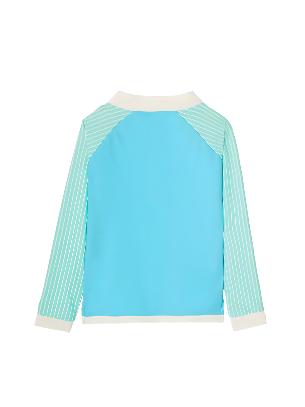 Mavi UV Korumalı Uzun Kollu Tişört Mayo Blue Striped-2