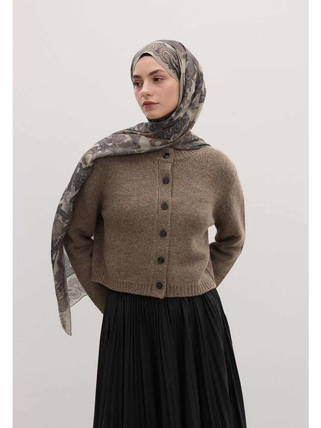 Eva Desen Şal Çağla Yeşili-1