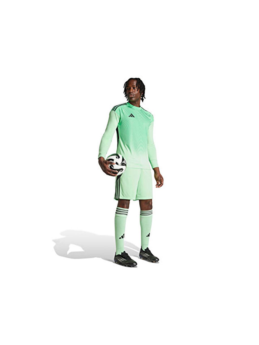 Tiro24 Sho Erkek Futbol Kaleci Şortu Jı6092 Yeşil-6