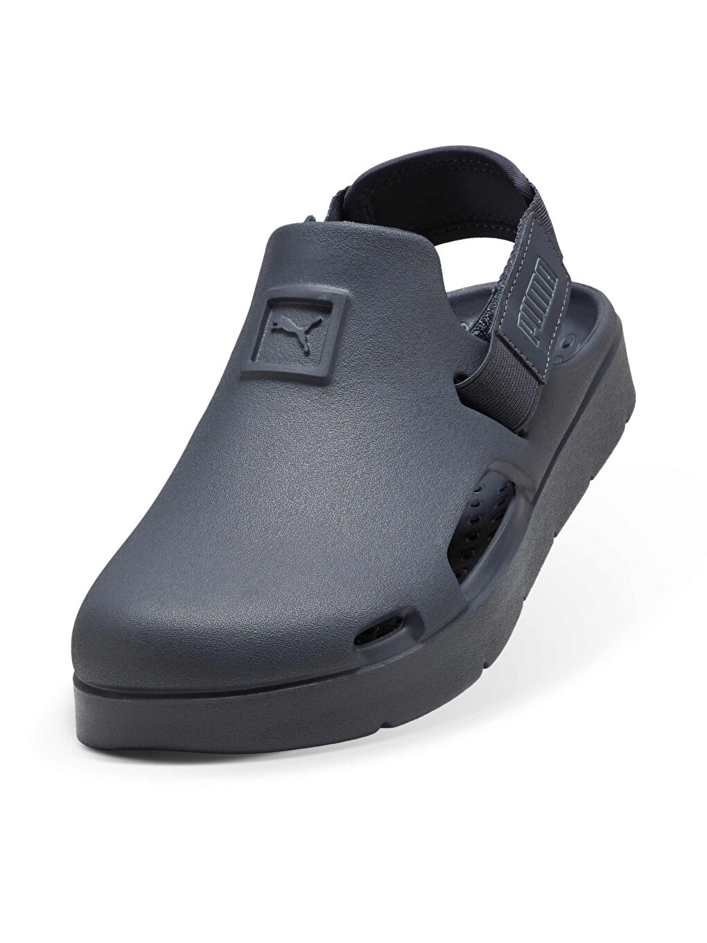 Siyah SHIBUI Mule Sandalet-4