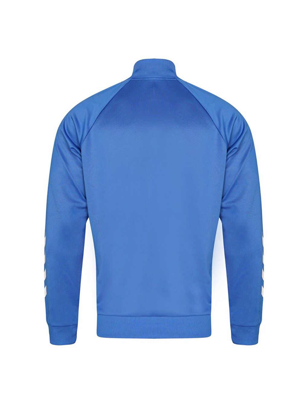 Falconzo Erkek Mavi Dik Yaka Fermuarlı Sweatshirt-2