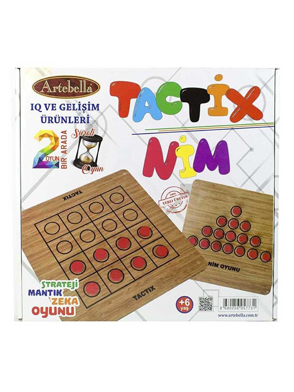 Artebella Renksiz Ahşap Tactix ve Nim - 2