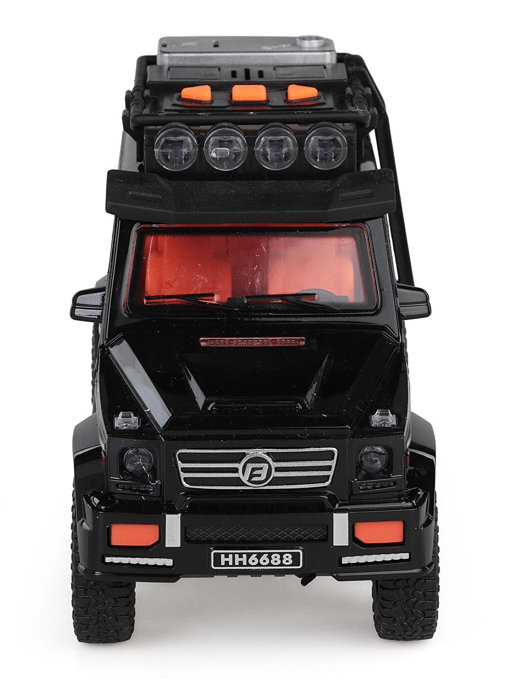 Kutulu Sürtmeli Işıklı Müzikli Off-Road Lüks Araba - Siyah-2