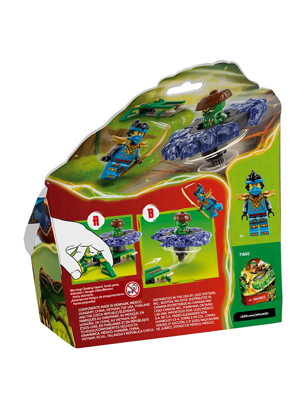 NINJAGO Nya, Mutasyon Canavarı Topacına Karşı 71849-3