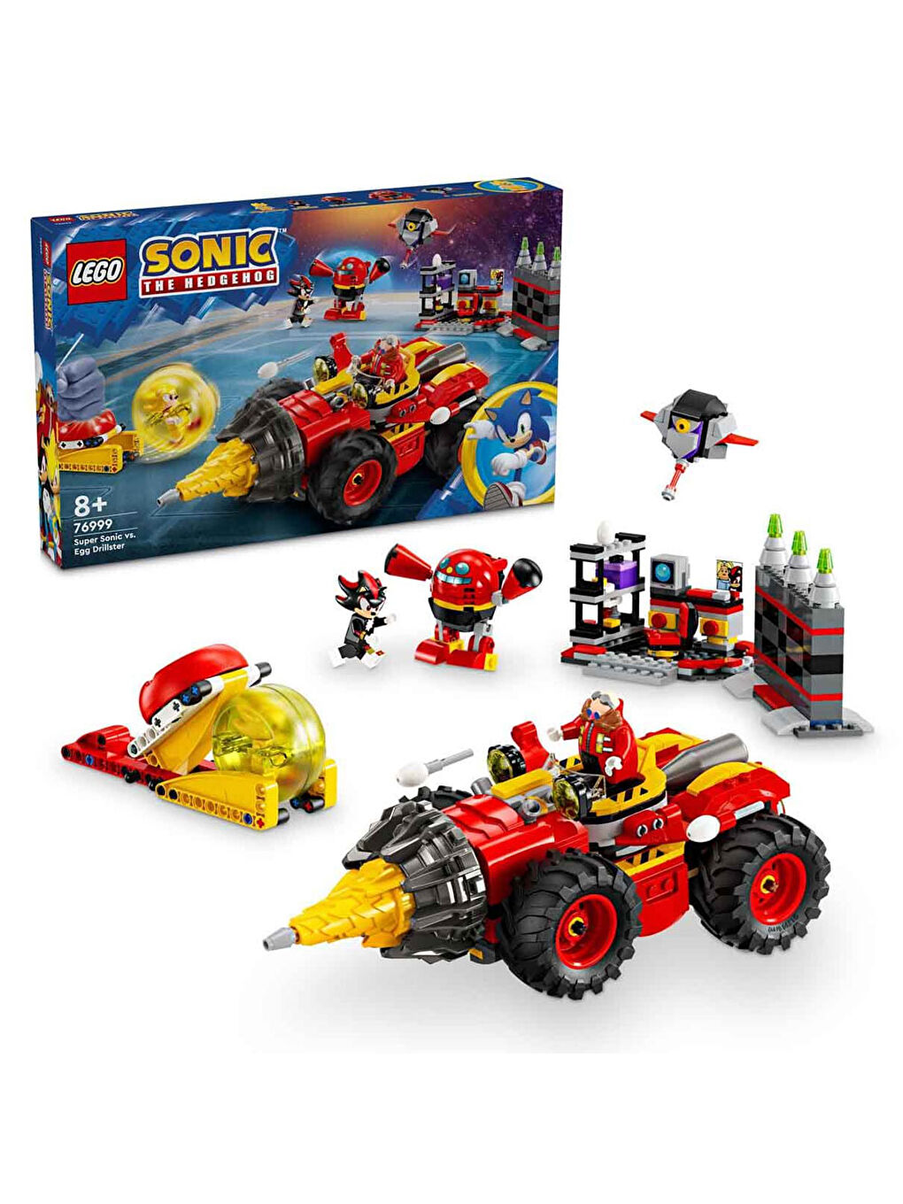 Lego Sonic The Hedgehog Egg Drillster a Karşı 76999