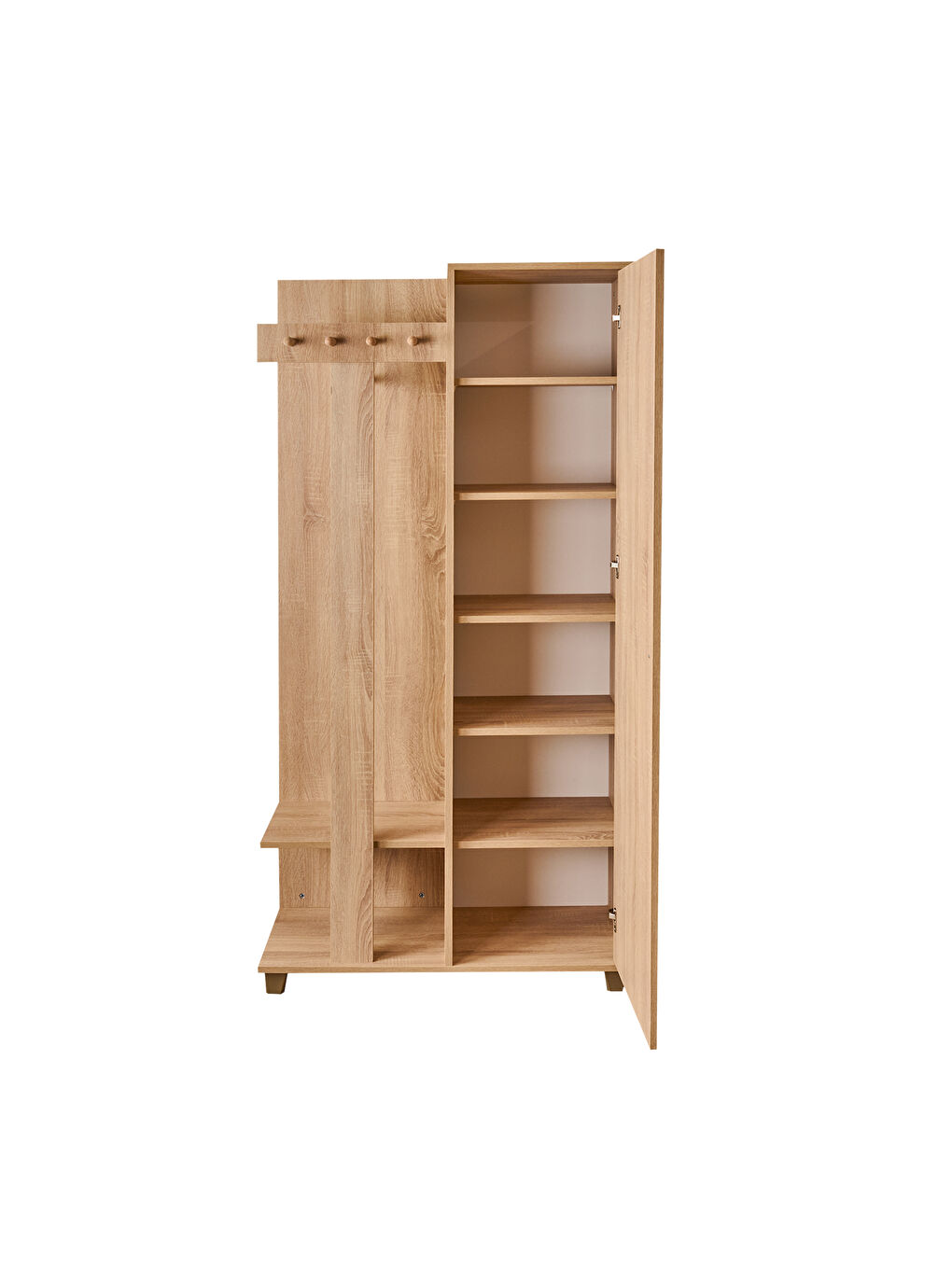 Kahverengi Belmont Portmanto - Sonoma - 189x36x90 cm-5