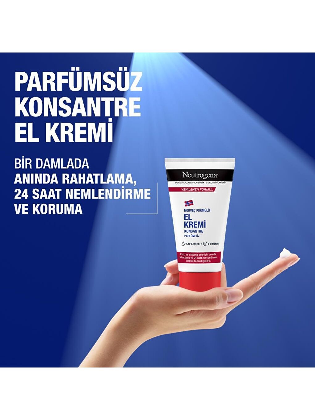 Neutrogena Renksiz Norveç Formülü El Kremi Parfümsüz 75 Ml - 3