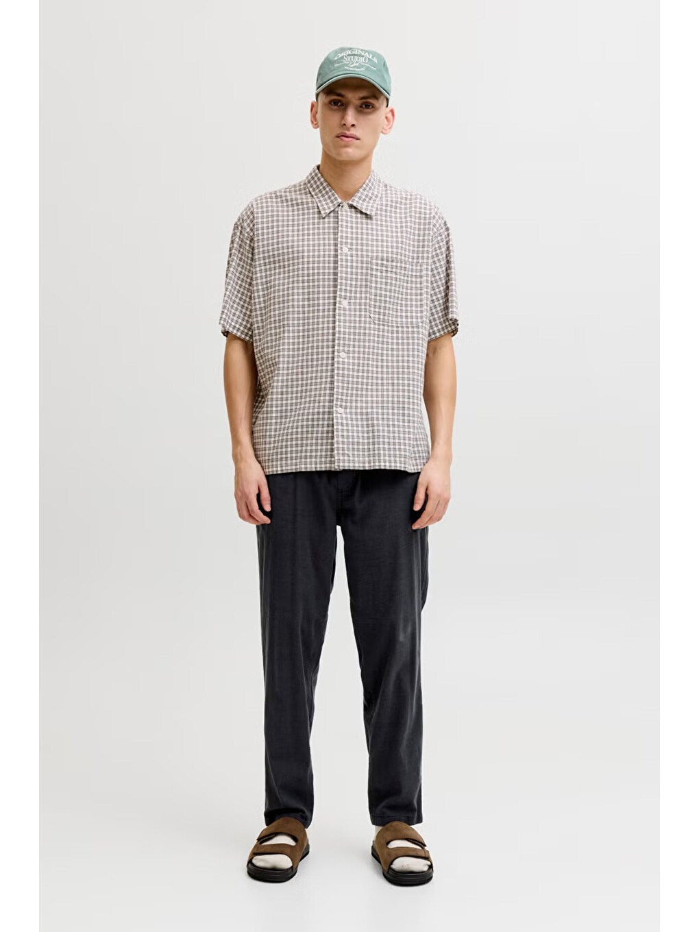 Siyah Pants Studio Jpstace Relaxed Fit Jogger Pantolon 12229699-1