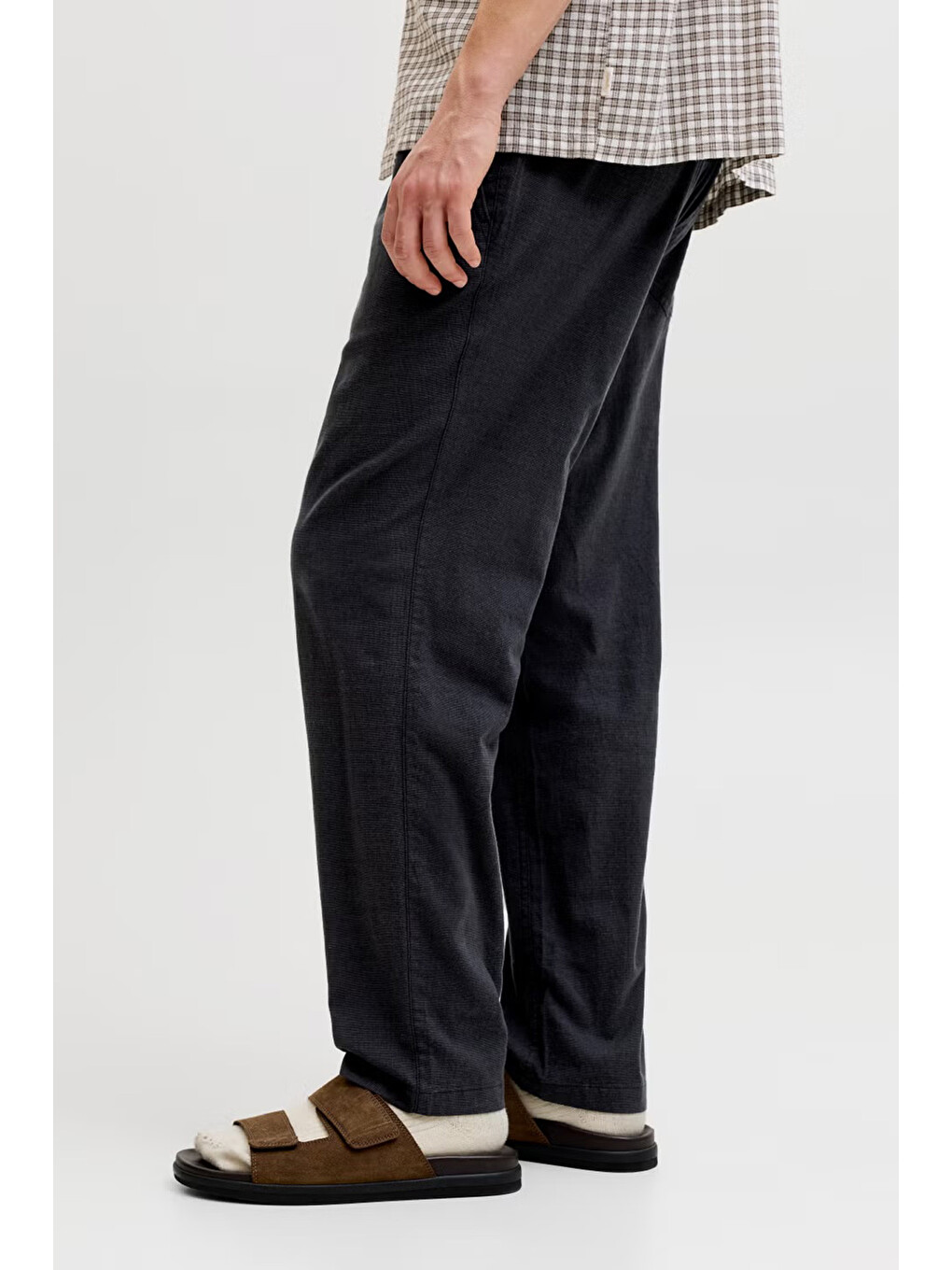 Siyah Pants Studio Jpstace Relaxed Fit Jogger Pantolon 12229699-3